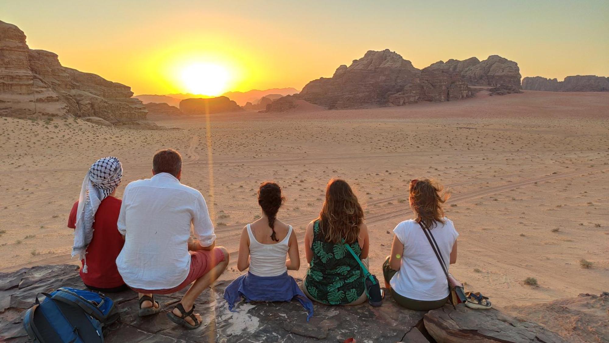 Wadi Rum Old Bedouin Camp Eksteriør billede